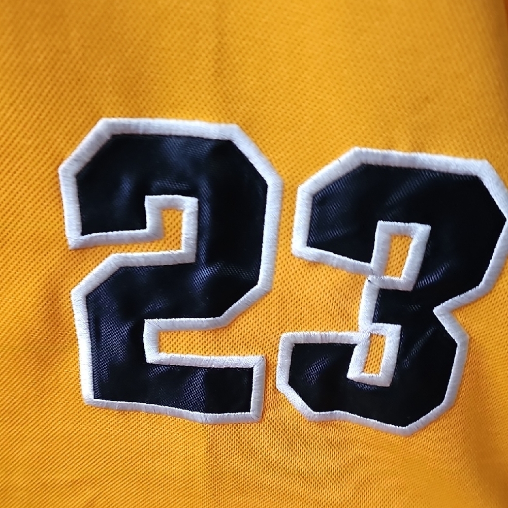 MENS Yellow Sports Jersey - Picture 2 of 6